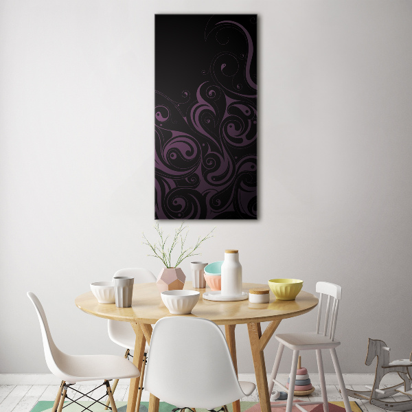 Foto auf glas vertikales Ornamente