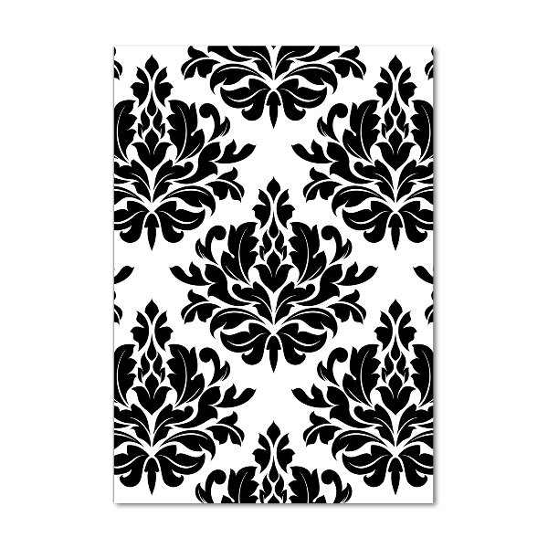 Bild aus glas vertikales Ornamente