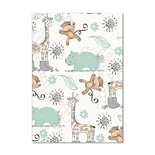 Foto auf glas vertikales Tiere Afrikas