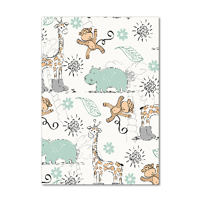 Foto auf glas vertikales Tiere Afrikas