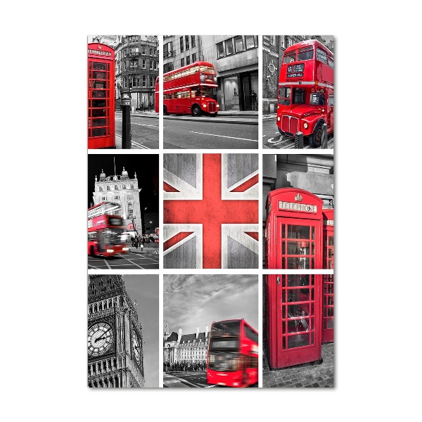 Bild aus glas vertikales London College