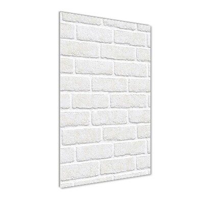 Foto auf glas vertikales Ziegelmauer