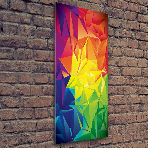 Bild aus glas vertikales Abstrakter Hintergrund