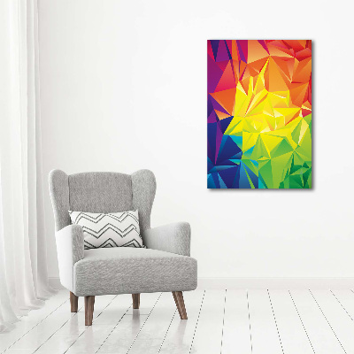 Bild aus glas vertikales Abstrakter Hintergrund