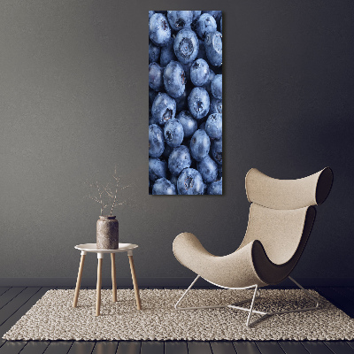 Glasbild vertikales Beeren