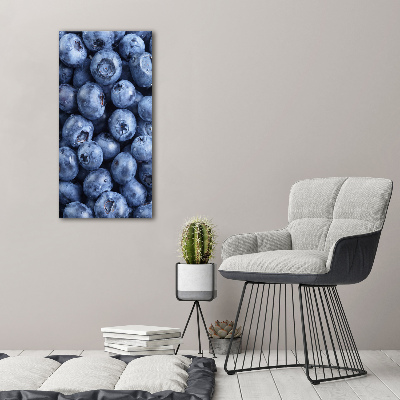 Glasbild vertikales Beeren
