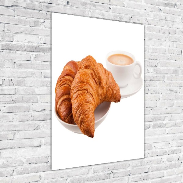 Foto auf glas vertikales Frühstück