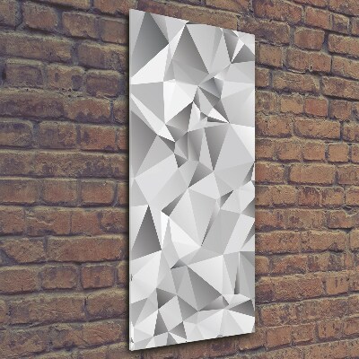 Foto auf glas vertikales 3D-Abstraktion