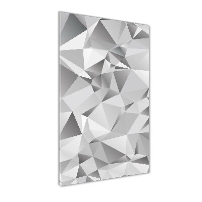 Foto auf glas vertikales 3D-Abstraktion