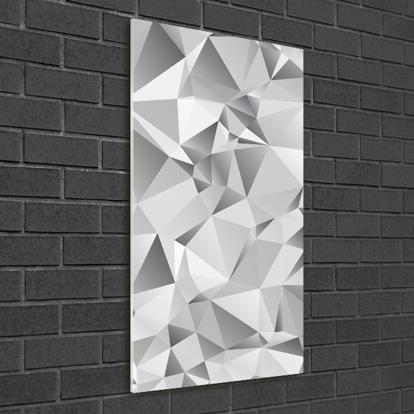 Foto auf glas vertikales 3D-Abstraktion