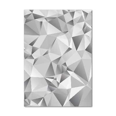 Foto auf glas vertikales 3D-Abstraktion