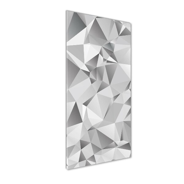 Foto auf glas vertikales 3D-Abstraktion