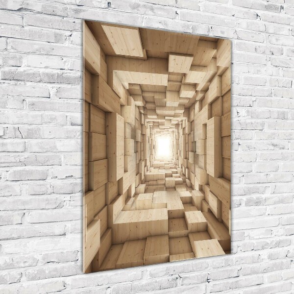 Foto auf glas vertikales Abstraktion