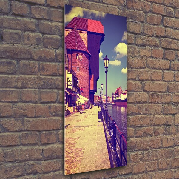 Foto auf glas vertikales Danzig, Polen