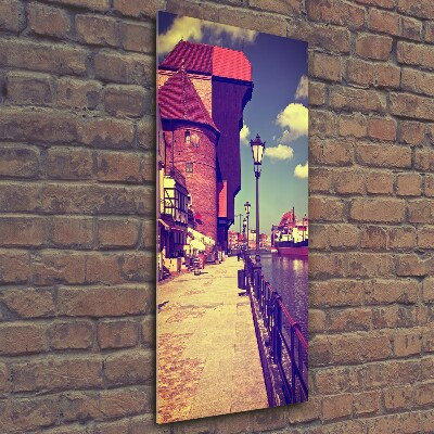 Foto auf glas vertikales Danzig, Polen