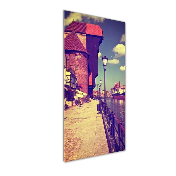 Foto auf glas vertikales Danzig, Polen