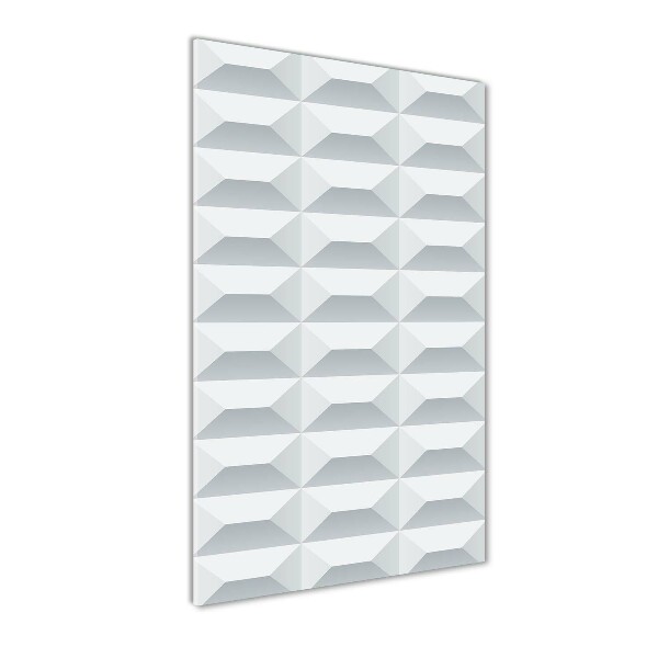 Bild aus glas vertikales Geometrischer Hintergrund