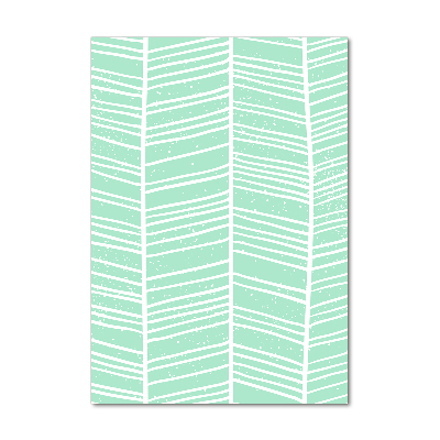 Bild aus glas vertikales Fischgrätmuster