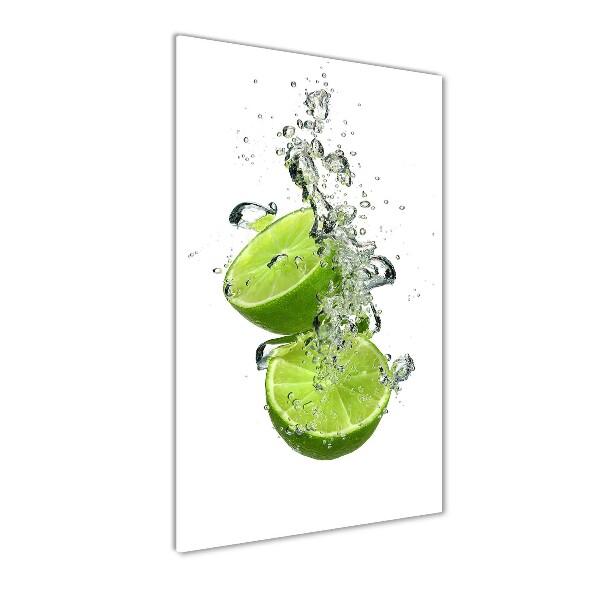 Bild aus glas vertikales Limes