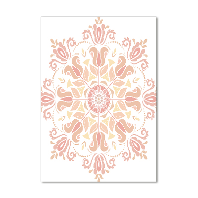 Bild aus glas vertikales Orientalisches Muster