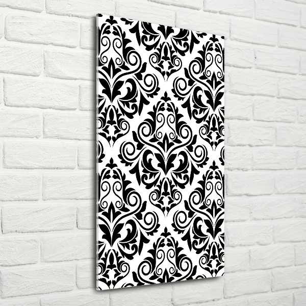 Foto auf glas vertikales Ornamente