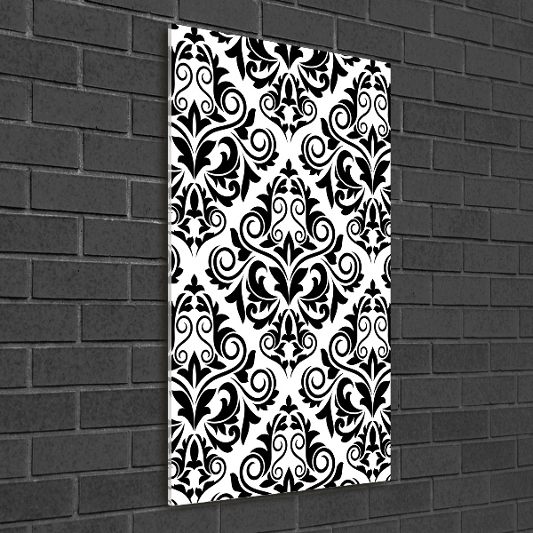 Foto auf glas vertikales Ornamente