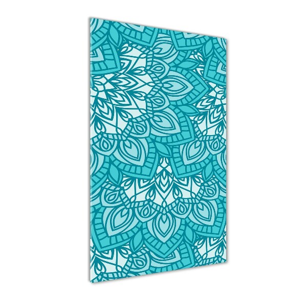 Bild aus glas vertikales Ornamente