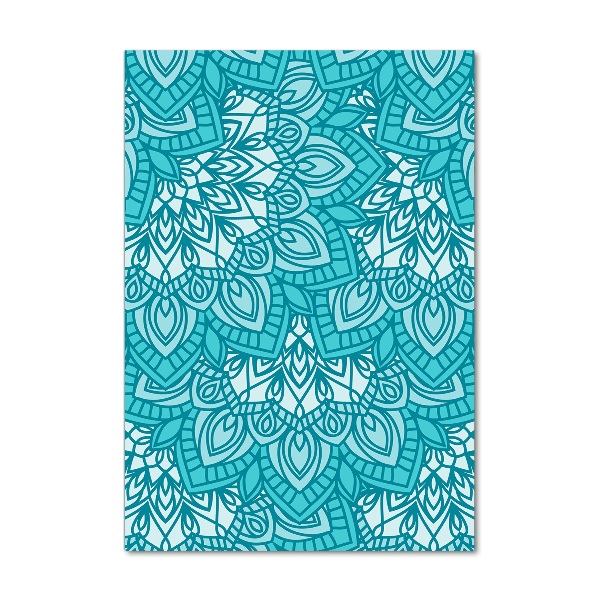 Bild aus glas vertikales Ornamente