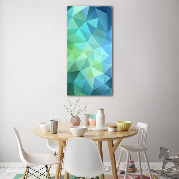 Foto auf glas vertikales Abstrakter Hintergrund