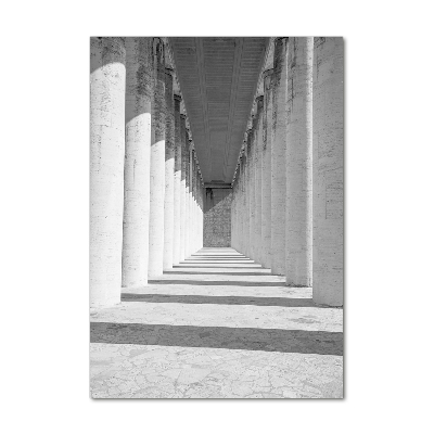 Foto auf glas vertikales Korridor