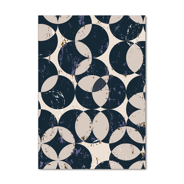 Bild aus glas vertikales Geometrischer Hintergrund