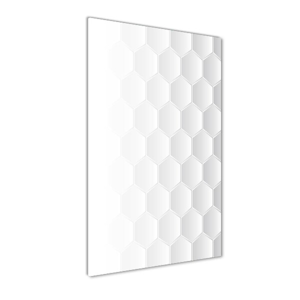 Glasbild vertikales Geometrischer Hintergrund