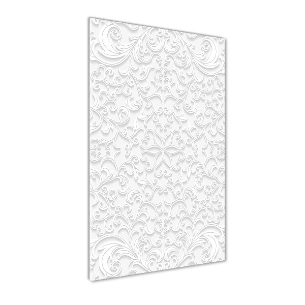 Bild aus glas vertikales Ornamente