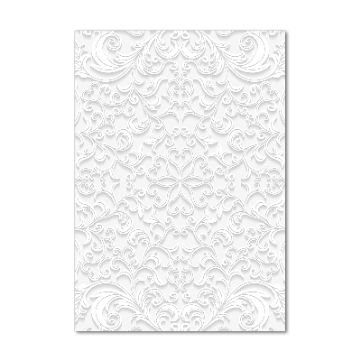 Bild aus glas vertikales Ornamente