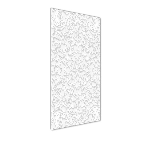 Bild aus glas vertikales Ornamente