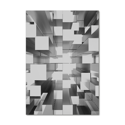 Glasbild vertikales Abstrakter Hintergrund