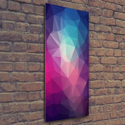 Bild aus glas vertikales Abstrakter Hintergrund