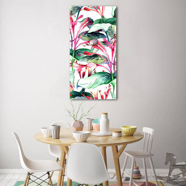 Foto auf glas vertikales Geißblatt