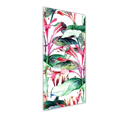 Foto auf glas vertikales Geißblatt