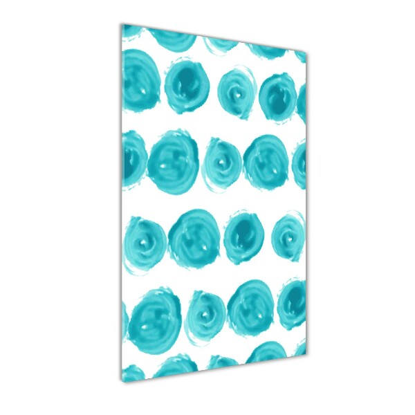 Bild aus glas vertikales Punkte