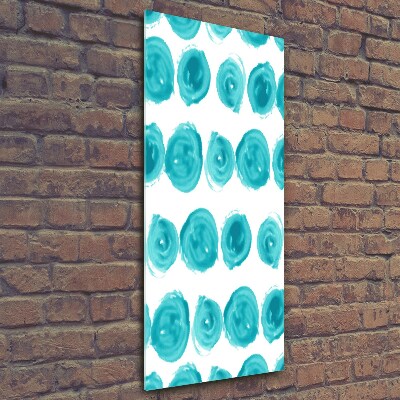 Bild aus glas vertikales Punkte