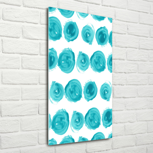 Bild aus glas vertikales Punkte