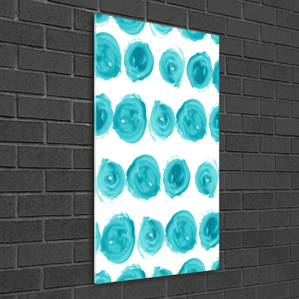 Bild aus glas vertikales Punkte