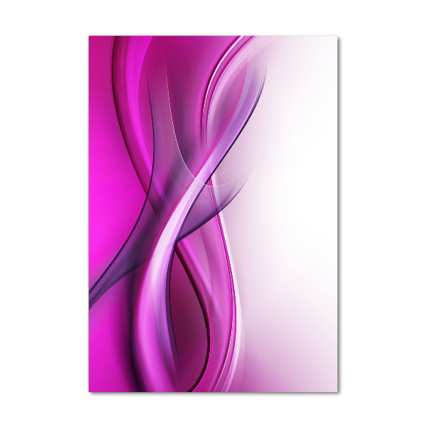 Foto auf glas vertikales Wellen im Hintergrund