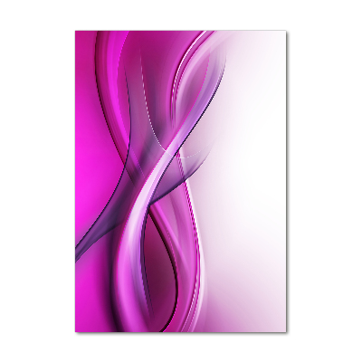 Foto auf glas vertikales Wellen im Hintergrund