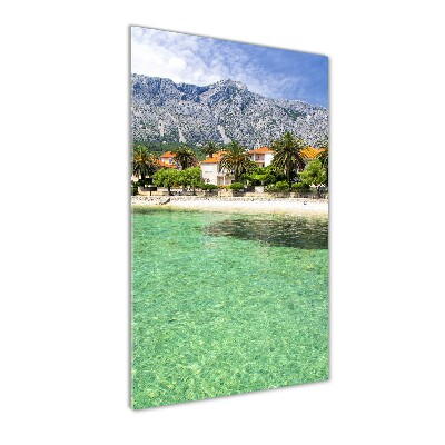Foto auf glas vertikales Strand in Kroatien