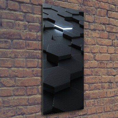 Bild aus glas vertikales Abstraktion