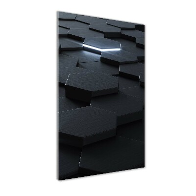 Bild aus glas vertikales Abstraktion