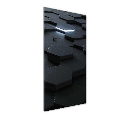 Bild aus glas vertikales Abstraktion