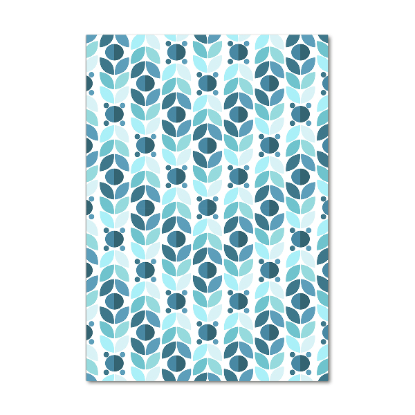 Bild aus glas vertikales Geometrischer Hintergrund